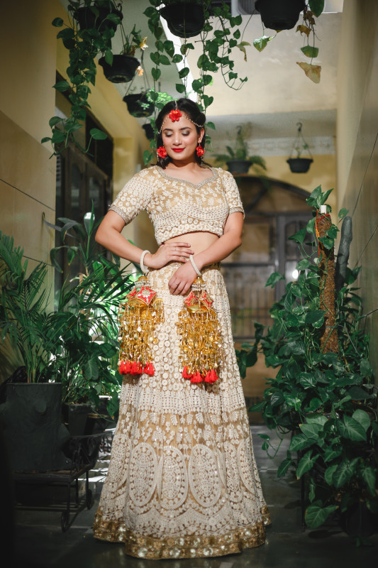 Red Traditional Kaleeras