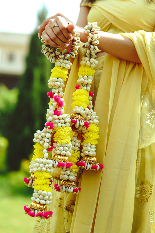 Haldi flowers
